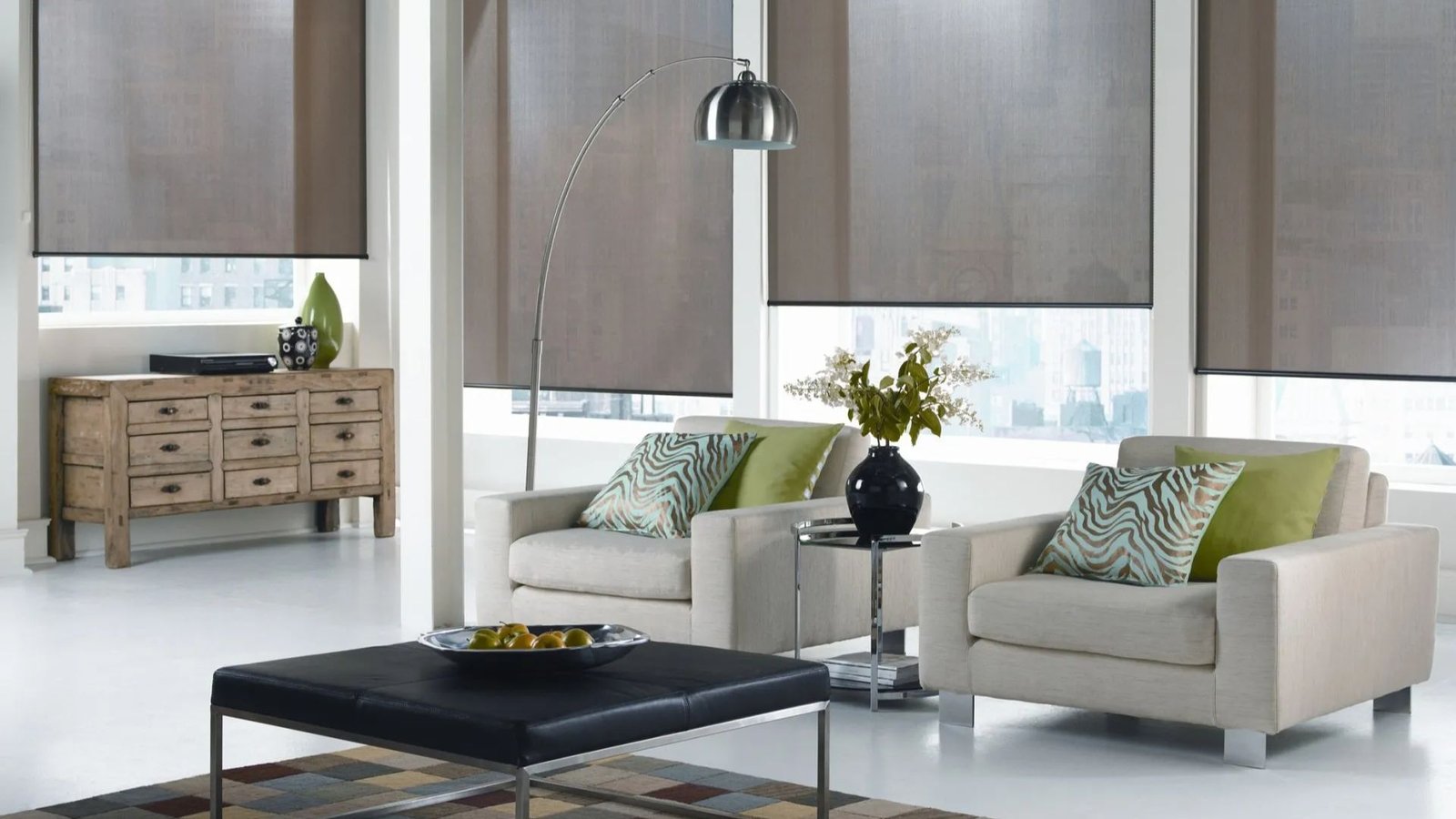 Roller Blinds for Luminous Spaces